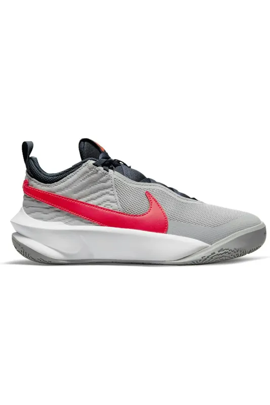 Nike Team Hustle D 10 Light Smoke Bright Crimson (GS) (CW6735-006)