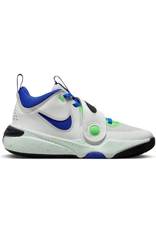 Nike Team Hustle D 11 Green Strike Racer Blue (GS) (DV8996-101)