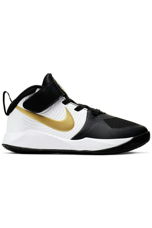 Nike Team Hustle D 9 Black Metallic Gold (PS) (AQ4225-004)