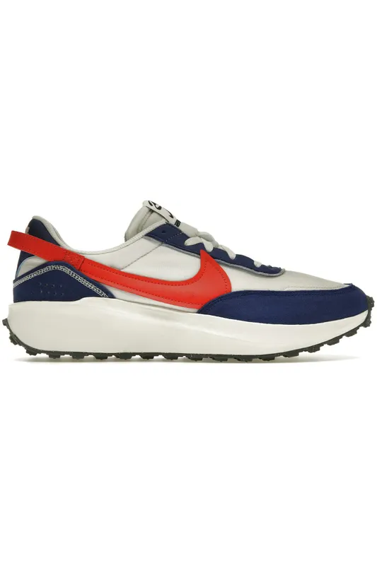 Nike Waffle Debut Swoosh Habanero Red Old Royal (DV0527-001)