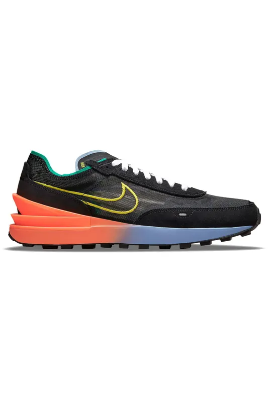 Nike Waffle One Black Hyper Crimson (DM9049-001)