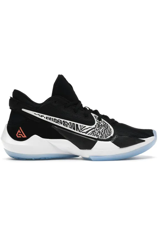 Nike Zoom Freak 2 Black White (PS) (CN8576-001)
