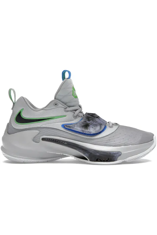 Nike Zoom Freak 3 NBA 75th Anniversary Grey Marble Lime (DA0694-004/DA0695-004)