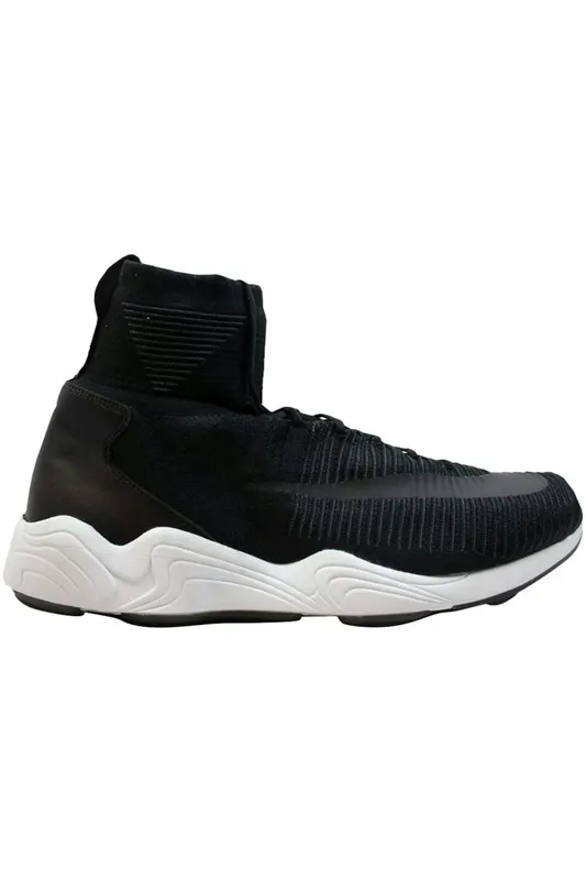Nike Zoom Mercurial 11 Flyknit Black White (844626-001)