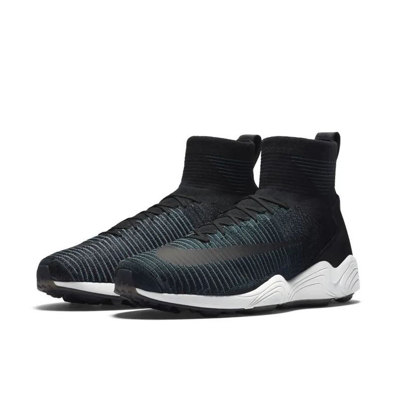 Nike Zoom Mercurial XI Flyknit FC Black/Black-Hasta-Seaweed (852616-001)