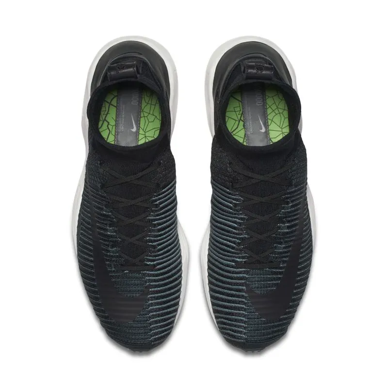 Nike Zoom Mercurial XI Flyknit FC Black/Black-Hasta-Seaweed (852616-001)