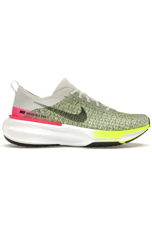 Nike ZoomX Invincible Run 3 White Volt Hyper Pink (FN6821-100)