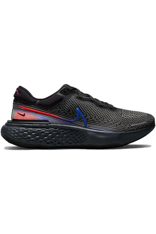 Nike ZoomX Invincible Run Flyknit Black Bright Crimson Racer Blue (DO6382-001)
