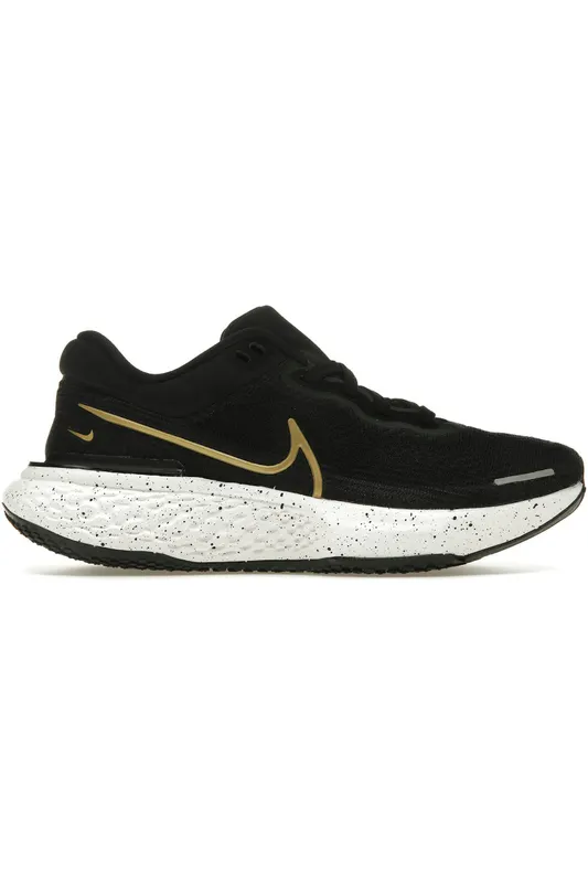 Nike ZoomX Invincible Run Flyknit Black Metallic Gold (Women’s) (CT2229-004)