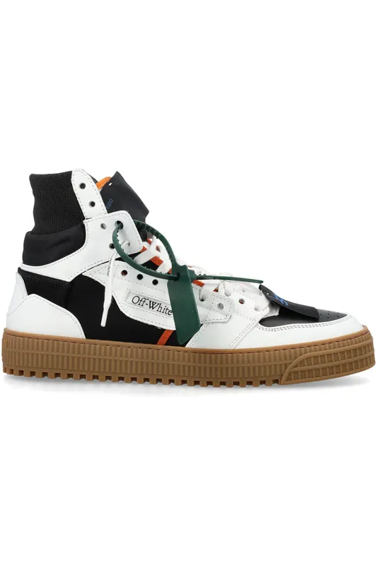 OFF-WHITE 3.0 Off Court Calf Leather Black White Gum (OMIA065F23LEA0021001)