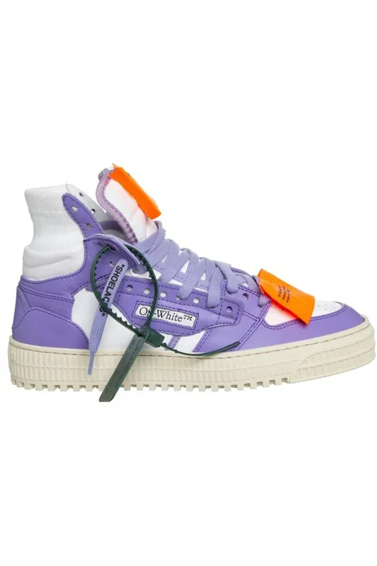 OFF-WHITE 3.0 Off Court Leather White Purple (OWIA112S23LEA0010137)