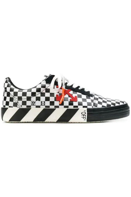 Off-White Checked Low Top Red Arrow SS18 (OMIA085E183510019900)