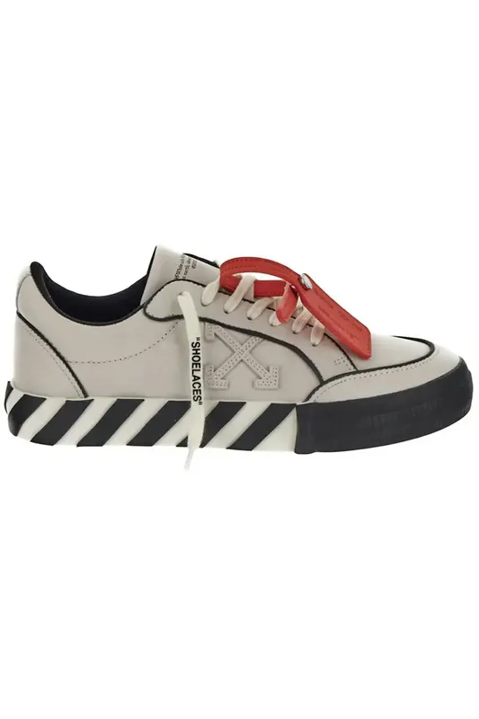 OFF-WHITE Low Vulcanized Outlined White Black (OMIA085S23LEA0040110)