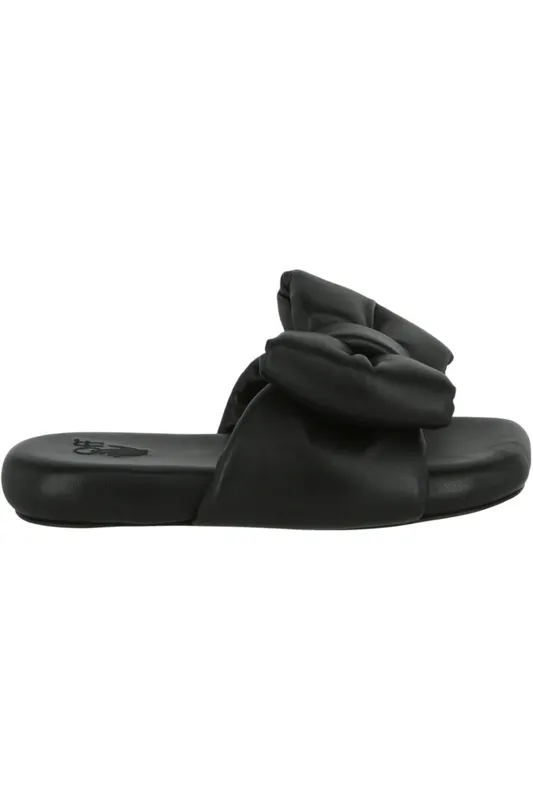 OFF-WHITE Nappa Extra Padded Slipper Black (Women’s) (C005S22 LEA00 11000)