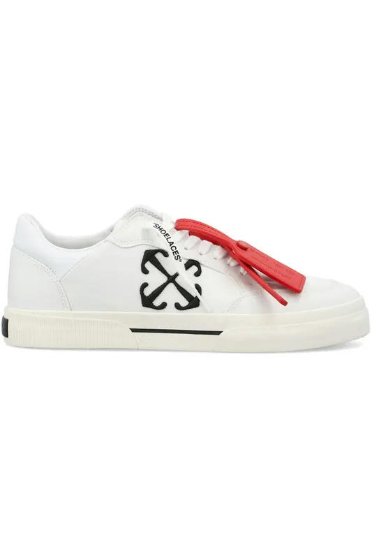 OFF-WHITE New Low Vulcanized White Black (OMIA293S24FAB0010210)