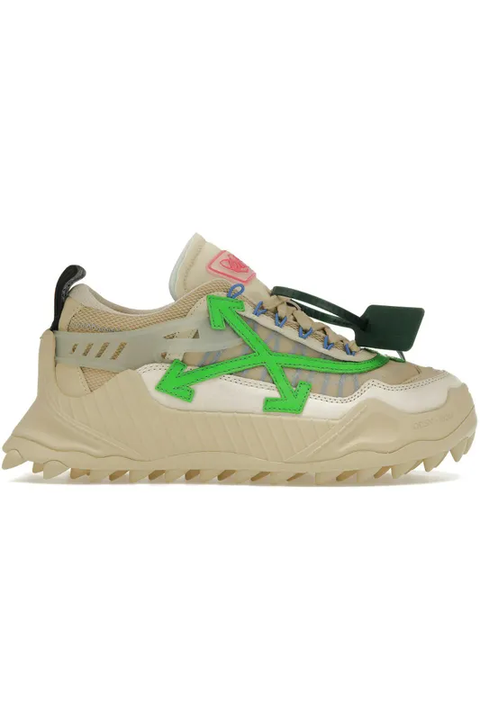 Off-White Odsy-1000 Beige Green (OMIA139S22FAB0016155)