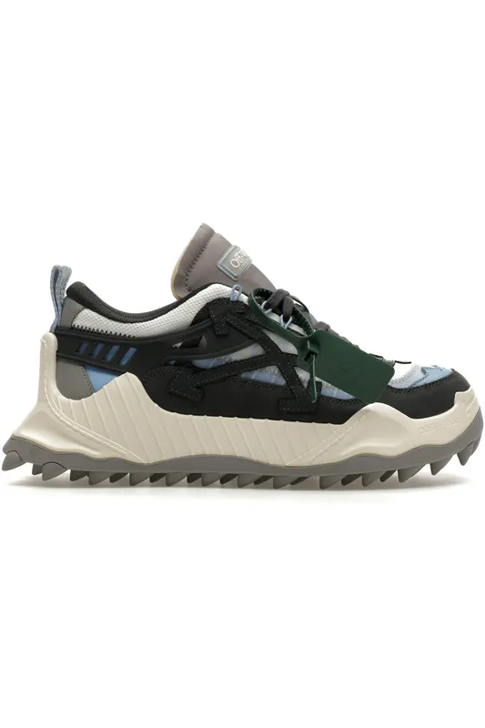 OFF-WHITE Odsy-1000 White Dark Grey Blue (OMIA139F23FAB0010112)