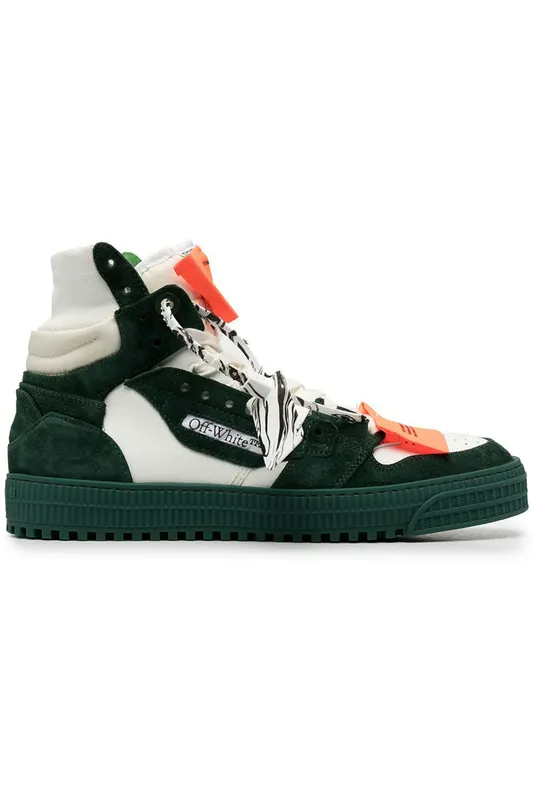OFF-WHITE Off-Court 3.0 High Forest Green White SS21 (OMIA065R21LEA0020155)