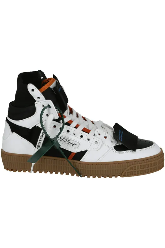 OFF-WHITE Off-Court 3.0 High-Top Sneaker White Black (IA065F23 LEA002 1001 10022)