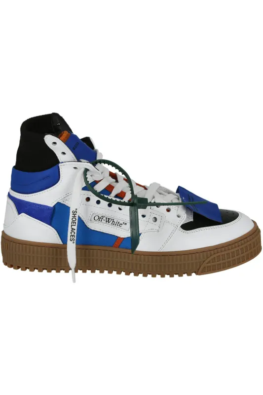 OFF-WHITE Off-Court 3.0 High-Top Sneaker White Blue (IA065F23 LEA002 6901 10061)