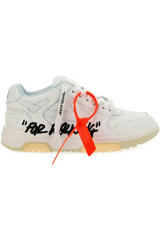OFF-WHITE Out Of Office Low “For Walking” White Black (Women’s) (OWIA259R21LEA0020110)