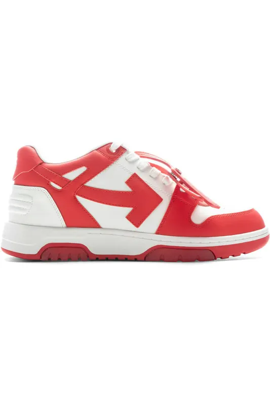OFF-WHITE Out Of Office Low White Red (OMIA189S23LEA0012501)