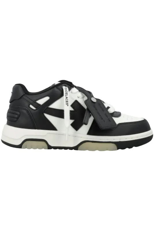 OFF-WHITE Out Of Office “OOO” Low Black White (Women’s) (OWIA259C99LEA0031001)