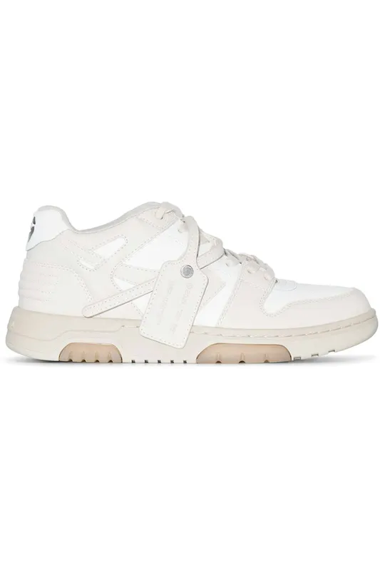 OFF-WHITE Out Of Office “OOO” Low Nude White (Women’s) (OWIA259F21LEA0010161)