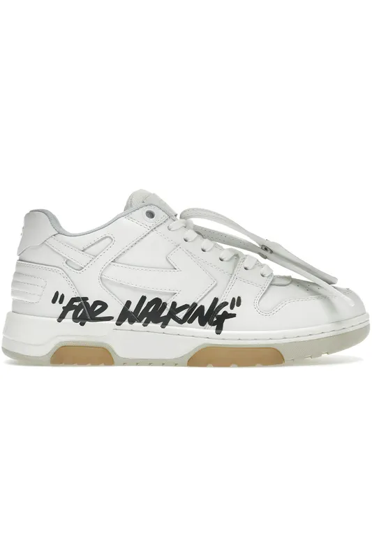 OFF-WHITE Out Of Office OOO Low Tops For Walking White Black (OMIA189R21LEA0020101 / OMIA189S21LEA0040101 / OMIA189F21LEA0030110 / OMIA189C99LEA0020110 / OMIA189C99LEA0050110)