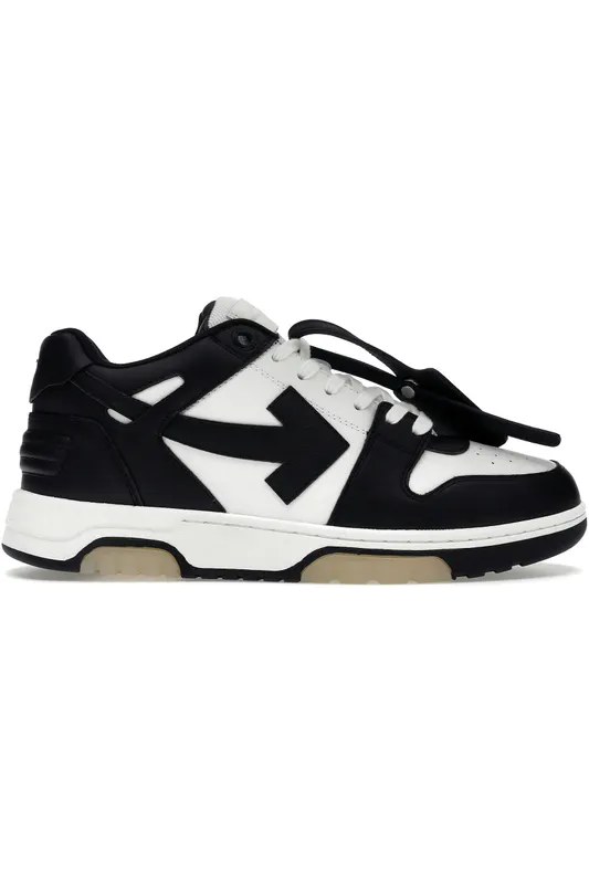 OFF-WHITE Out Of Office OOO Low Tops White Black White (OMIA189C99LEA0011004/OMIA189S22LEA001010/OMIA189C99LEA0041004/OMIA189S22LEA0010110)