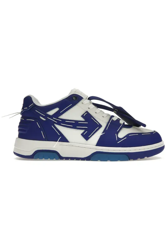 OFF-WHITE Out Of Office Sartorial Stitching White Dark Blue (OMIA189S23LEA0140148)
