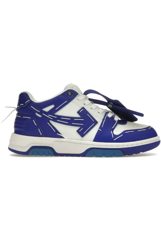 OFF-WHITE Out Of Office Sartorial Stitching White Dark Blue (Women’s) (OWIA259S23LEA0100148)