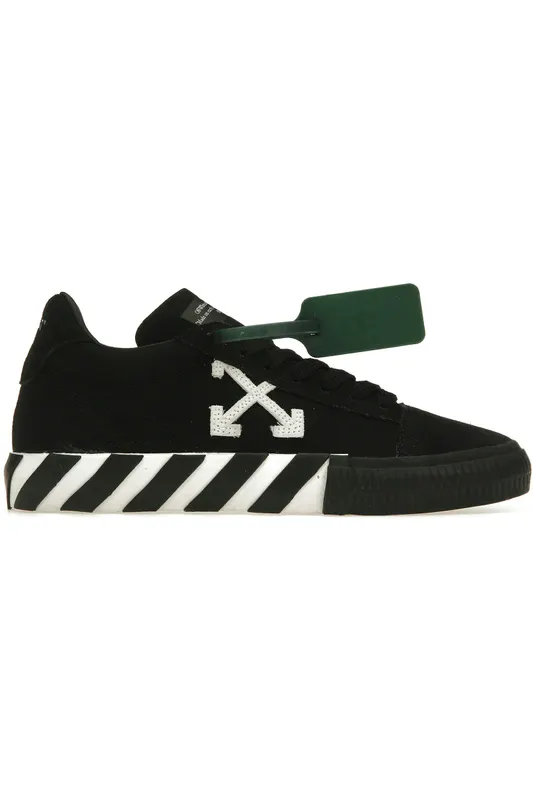 OFF-WHITE Vulc Low Canvas Black Black SS22 (Women’s) (OWIA178C99FAB0011001)