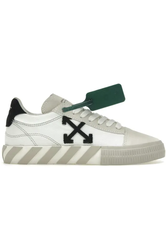 OFF-WHITE Vulc Low White Beige Black (Women’s) (OWIA178S22LEA0010110)