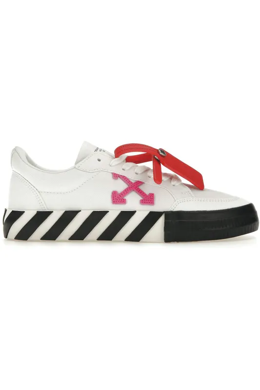 OFF-WHITE Vulc Low White Black Fuchsia (Women’s) (OWIA272S23FAB0010132)
