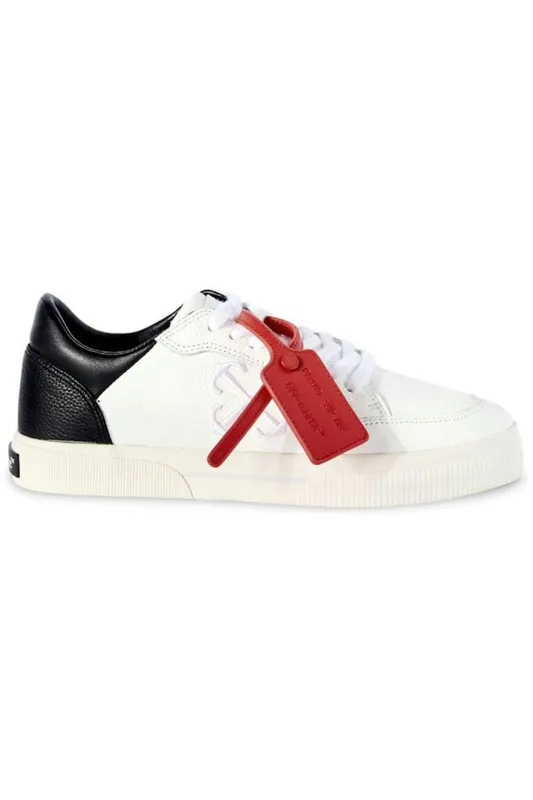 OFF-WHITE Vulc Low White Black (OMIA293S24LEA0010110)