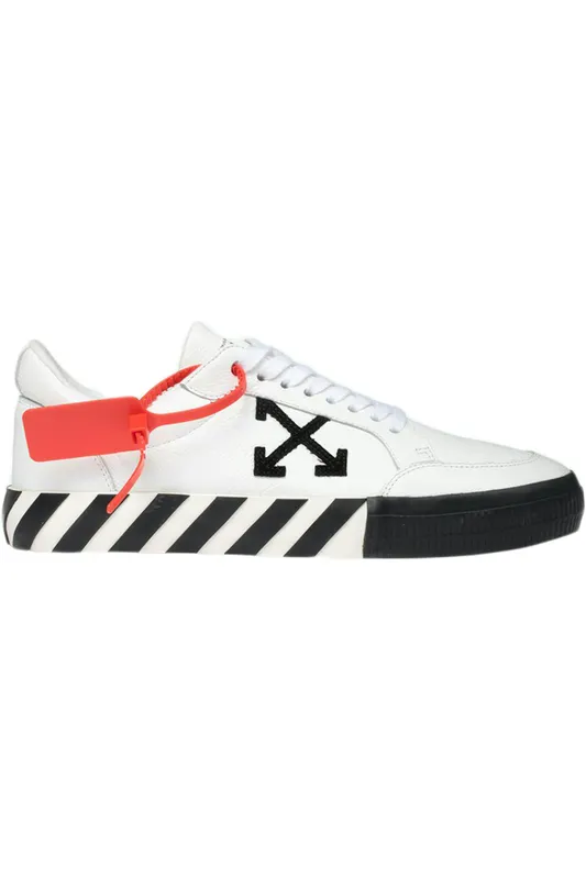 OFF-WHITE Vulc Low White Black SS20 (OMIA085S20D680380110)