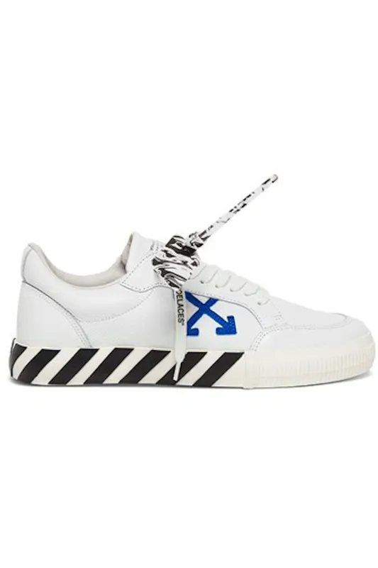 OFF-WHITE Vulc Low White/Blue SS21 (OMIA085S21LEA0010145)