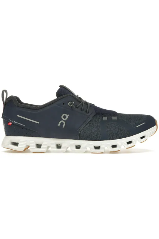 On Running Cloud 5 Terry Midnight White (3MD30220692)