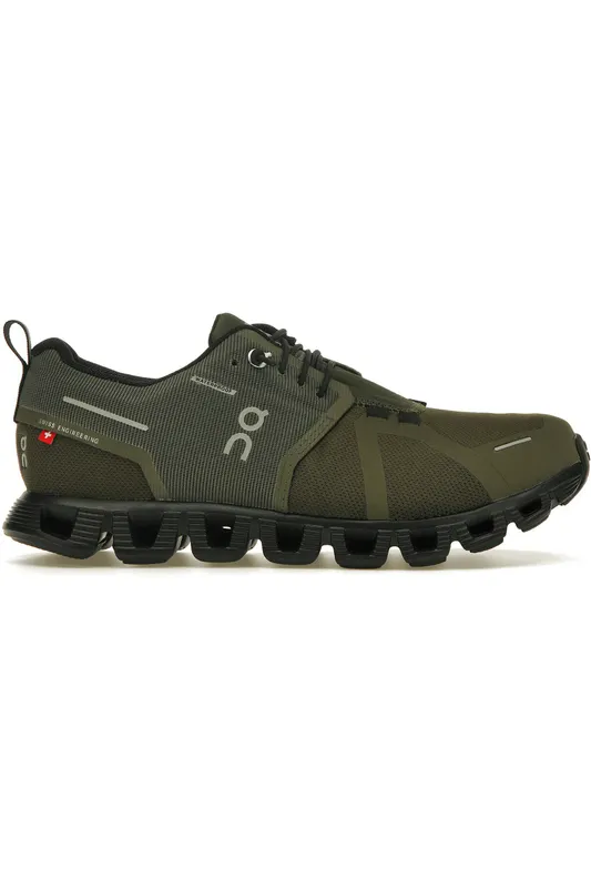 On Running Cloud 5 Waterproof Olive Black (Women’s) (59.98836)