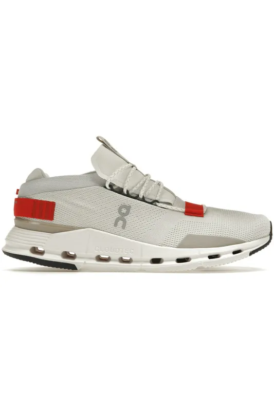 On Running Cloudnova White Red (26.98991)
