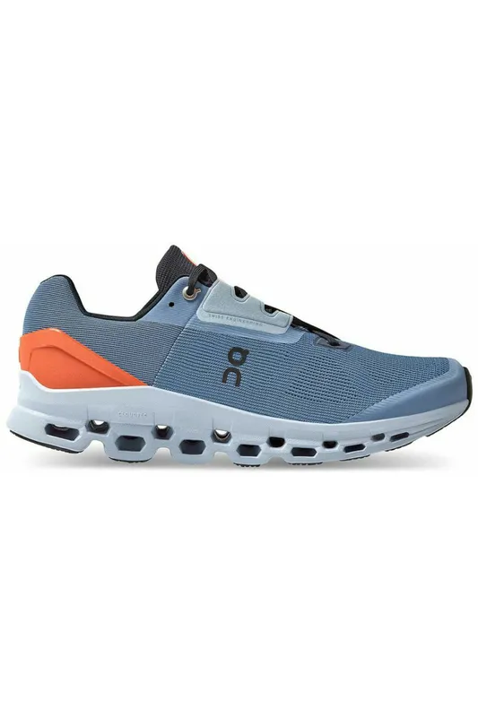 On Running Cloudstratus Lake Blue Flare Orange (39.99213)