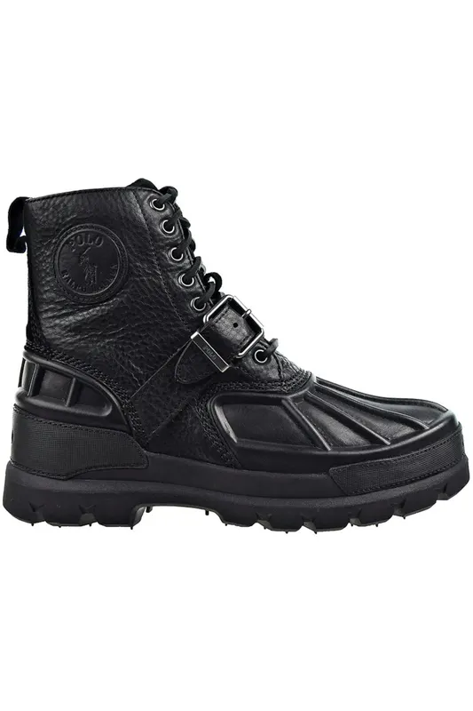 Polo Ralph Lauren Oslo High Oiled Leather Boot Black (812845450-002)