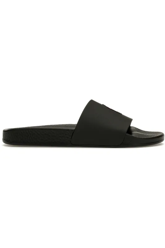 Polo Ralph Lauren Signature Pony Slide Black Red (809852071-004)
