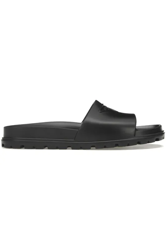 Prada Rubber Slides Black (Men’s) (2X3085_3LKV_F0002)