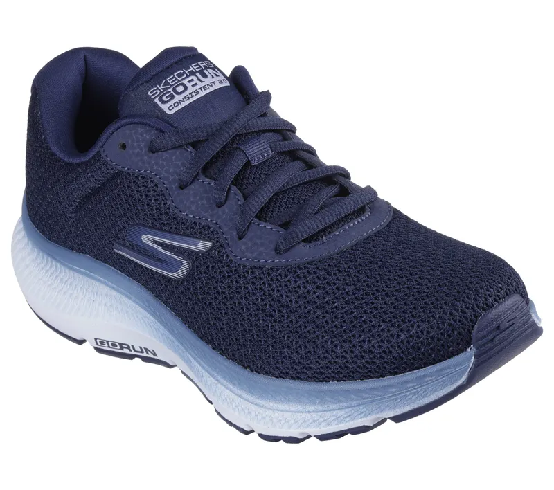 Skechers GO RUN Consistent 2.0 – Fast Pace – Marine / Blauw (128621-NVBL)