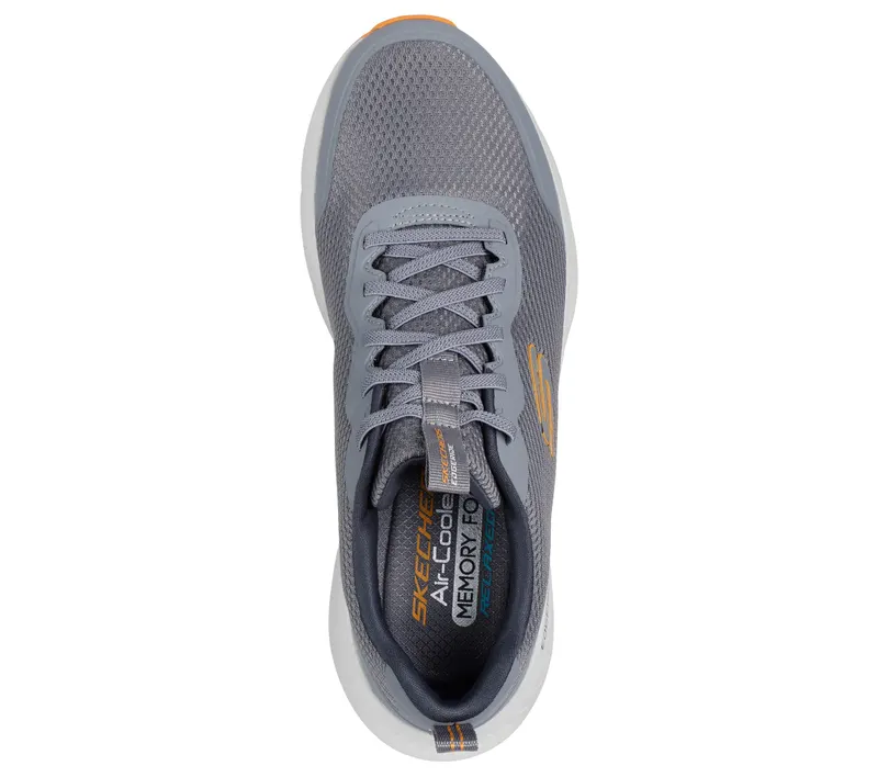 Skechers Edgeride – Rekze – Grijs / Oranje (232835-GYOR)