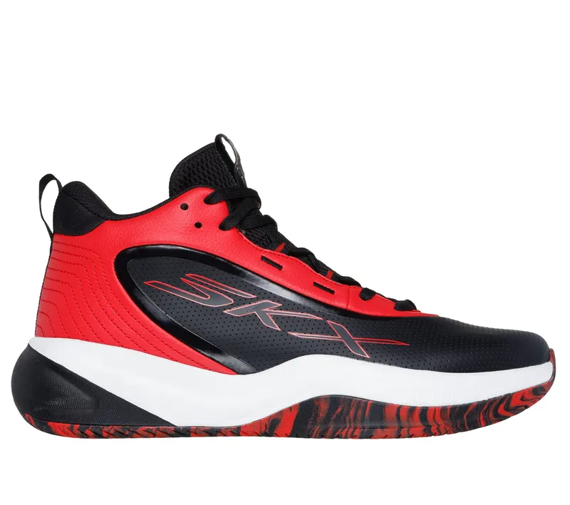 Skechers SKX LEAGUE – Zwart / Rood (253010-BKRD)
