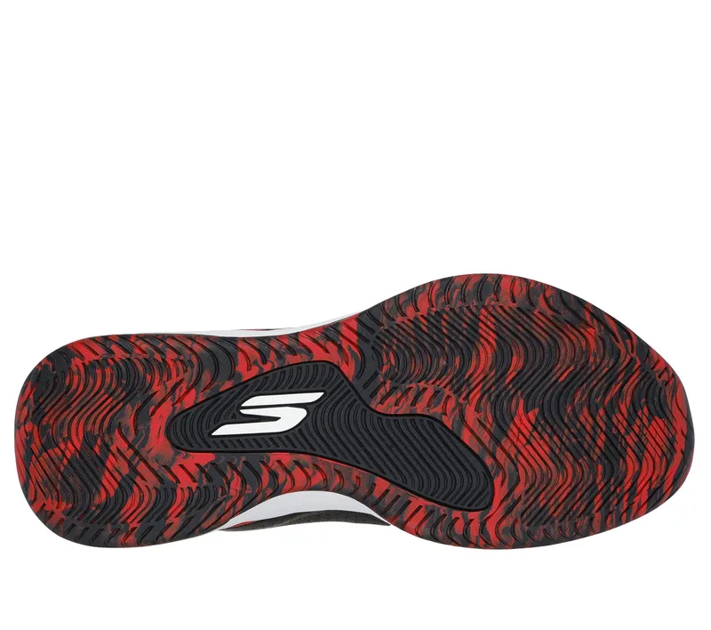 Skechers SKX LEAGUE – Zwart / Rood (253010-BKRD)
