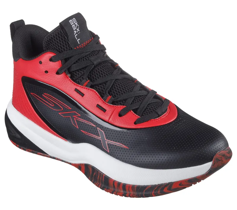 Skechers SKX LEAGUE – Zwart / Rood (253010-BKRD)